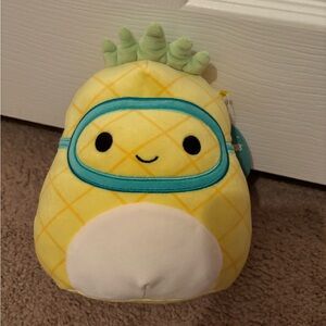 Maui the Scuba Pineapple Squishmallow 8”